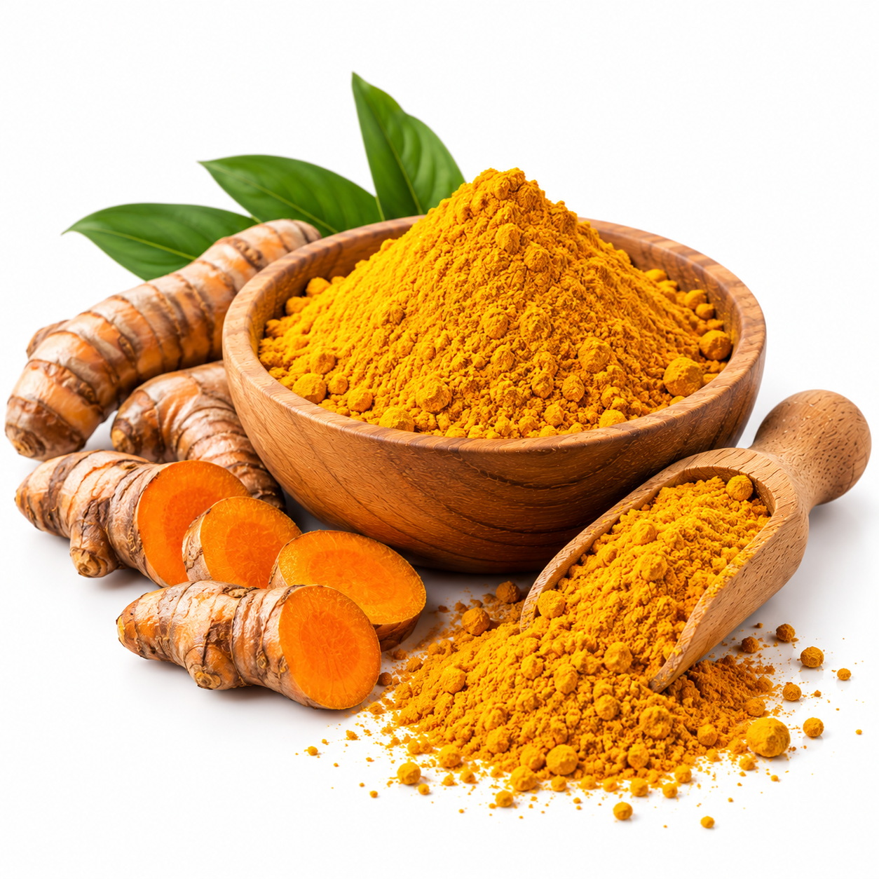Golden Turmeric Still Life