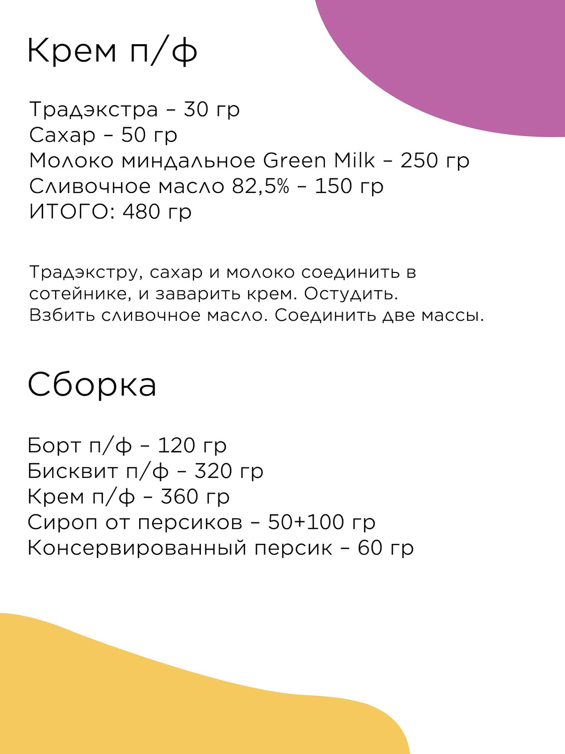 Торт Шарлот 